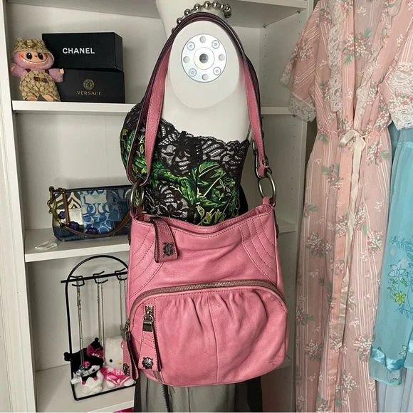 makowsky Bags Y2k Leather Convertible Crossbody Bag Poshmark